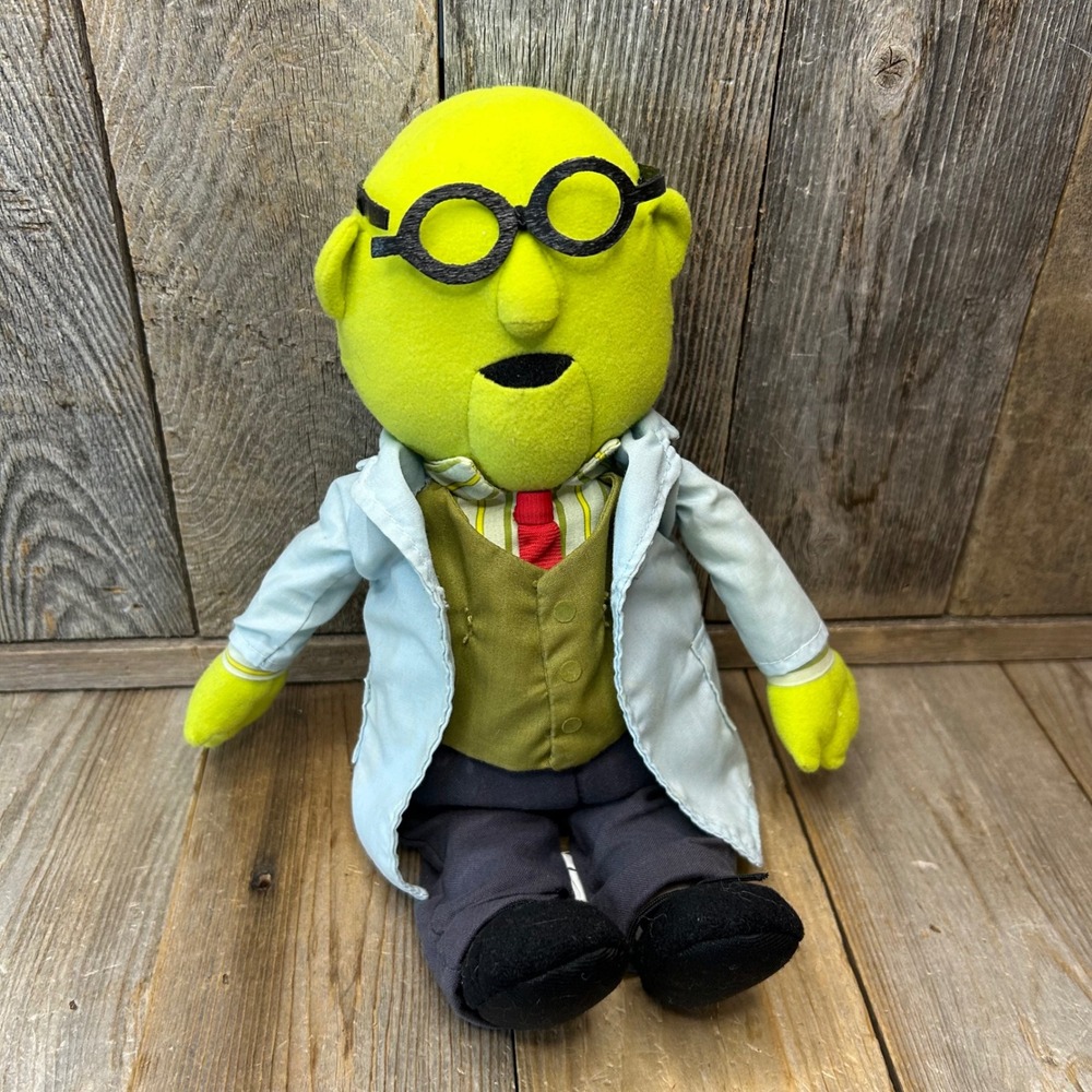 Disney World Muppets Muppet-Vision 3D Dr Bunsen Honeydew Plush Scientist